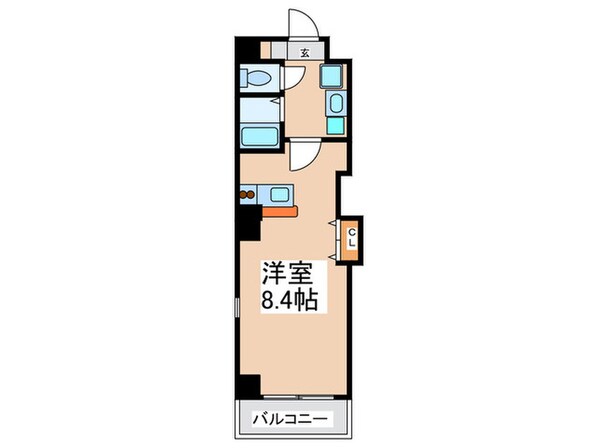 カシェット緑橋の物件間取画像